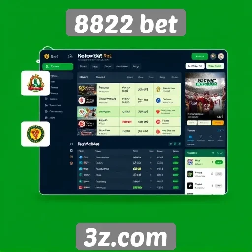 Explorando a interface do usuário no 8822 bet