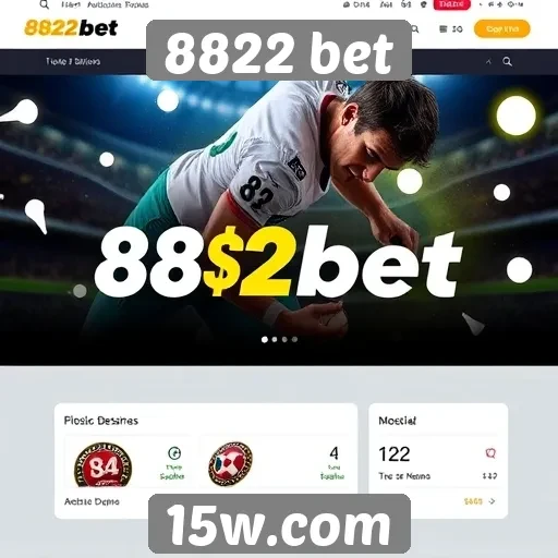 Avaliação das funcionalidades do site 8822 bet