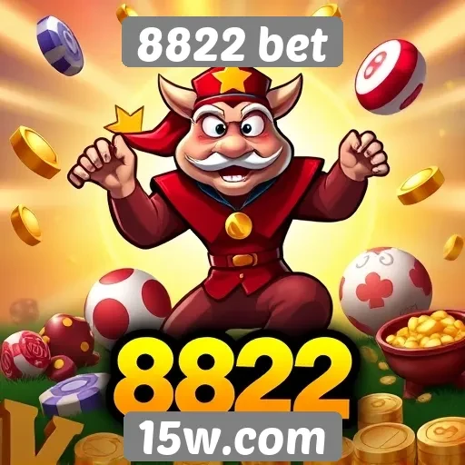 Variedade de jogos oferecidos pelo 8822 bet